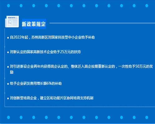 高新区推出高企“新政”！